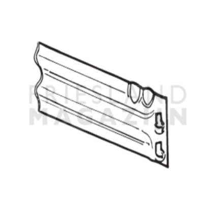 Diagonaal dorpel Metalsistem Legbordstellin